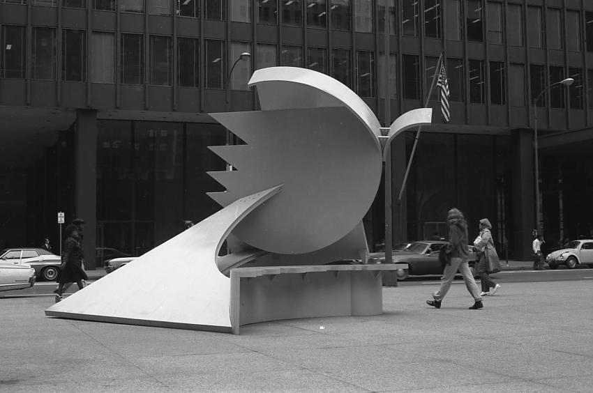 Chicago Loop sculpture 1975