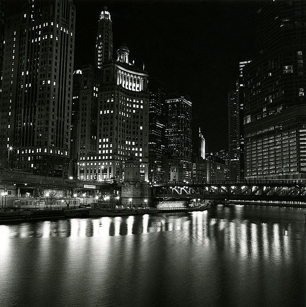 Chicago River Night
