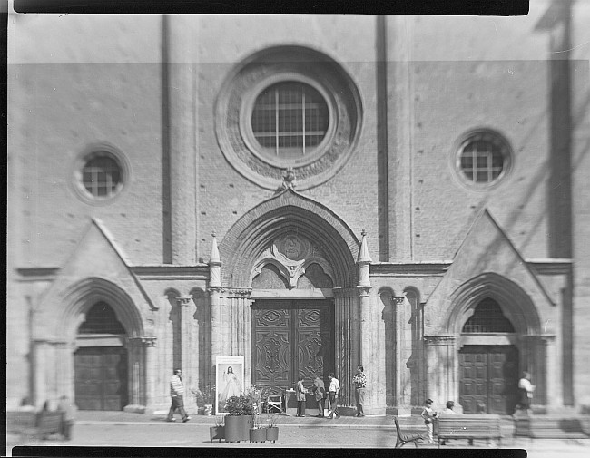 Church in Asti, and an example of coma