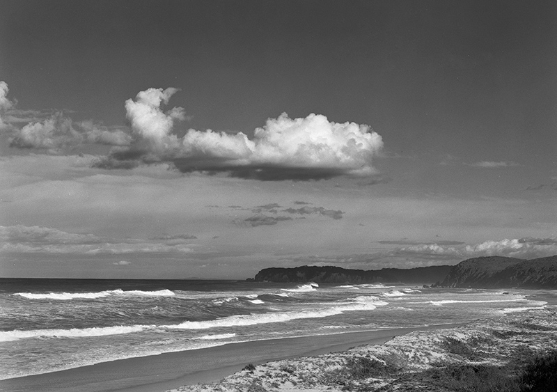 Cloud over Middle Beach.