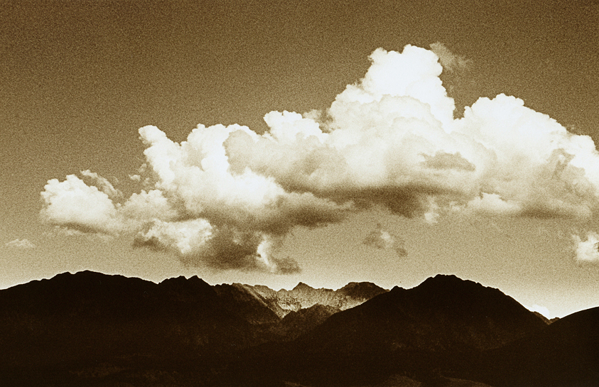 Clouds over the Absarokas