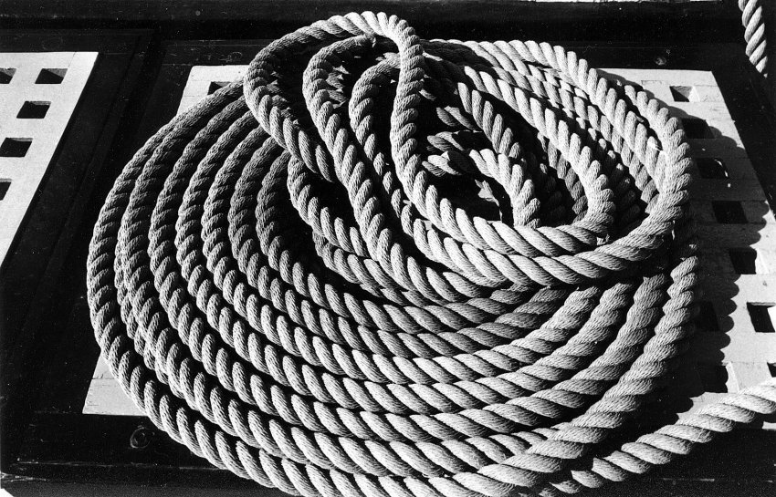 Coiled Sheet on HMS Warrior