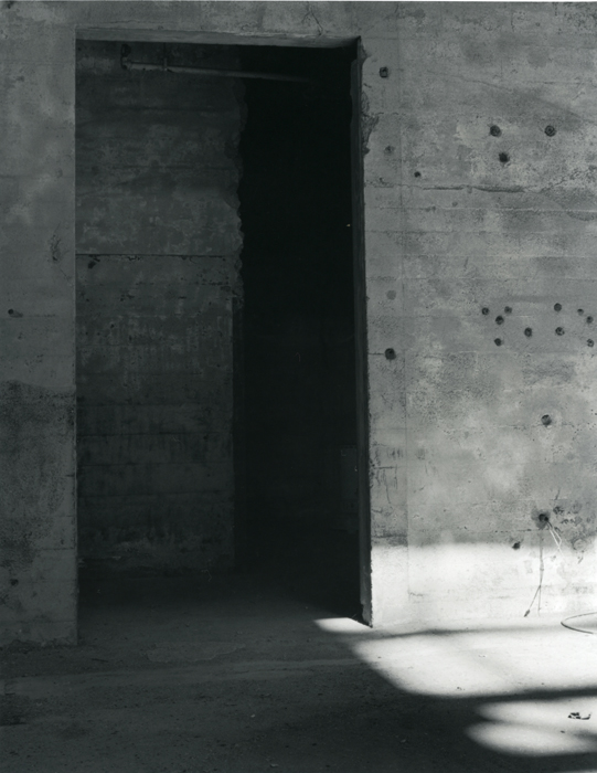 Concrete Doorway with Sunlight