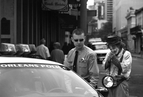 Cop And Clown