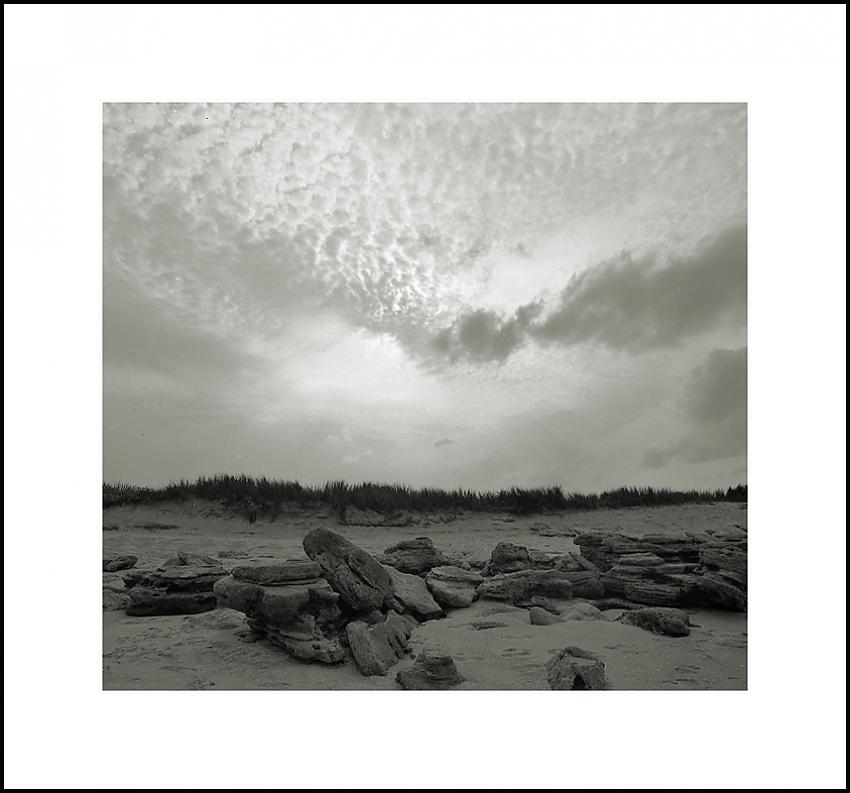 Coquina Beach and Sky
