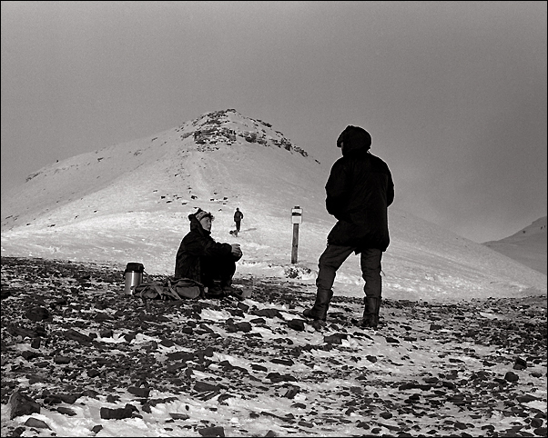 Corn Du in the Snow