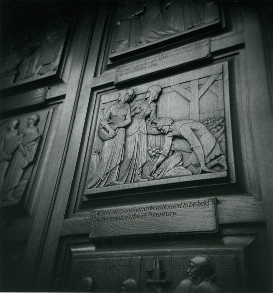 Cornhill Carved Door