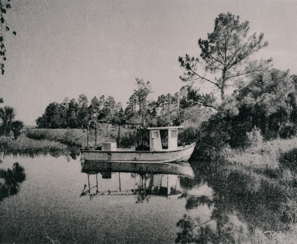 Crab Boat In Lagoon