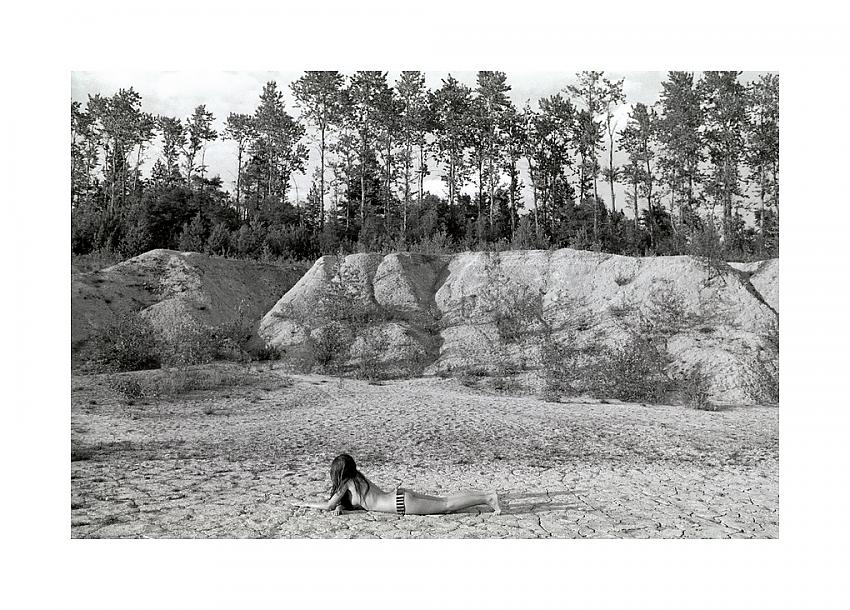 crawling in the sand