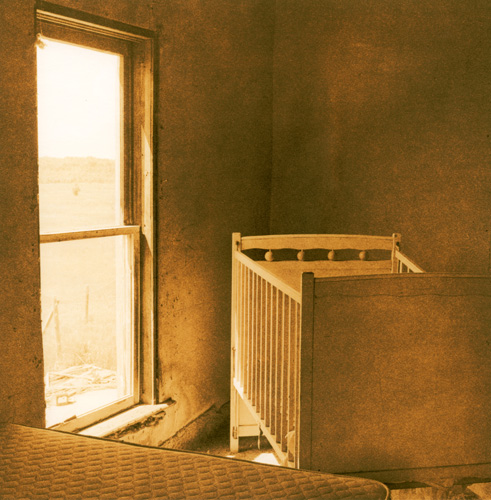 Crib From Abandoned House (photostock 2009)