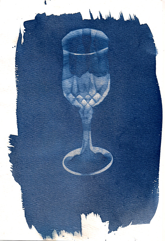 Crystal - Cyanotype
