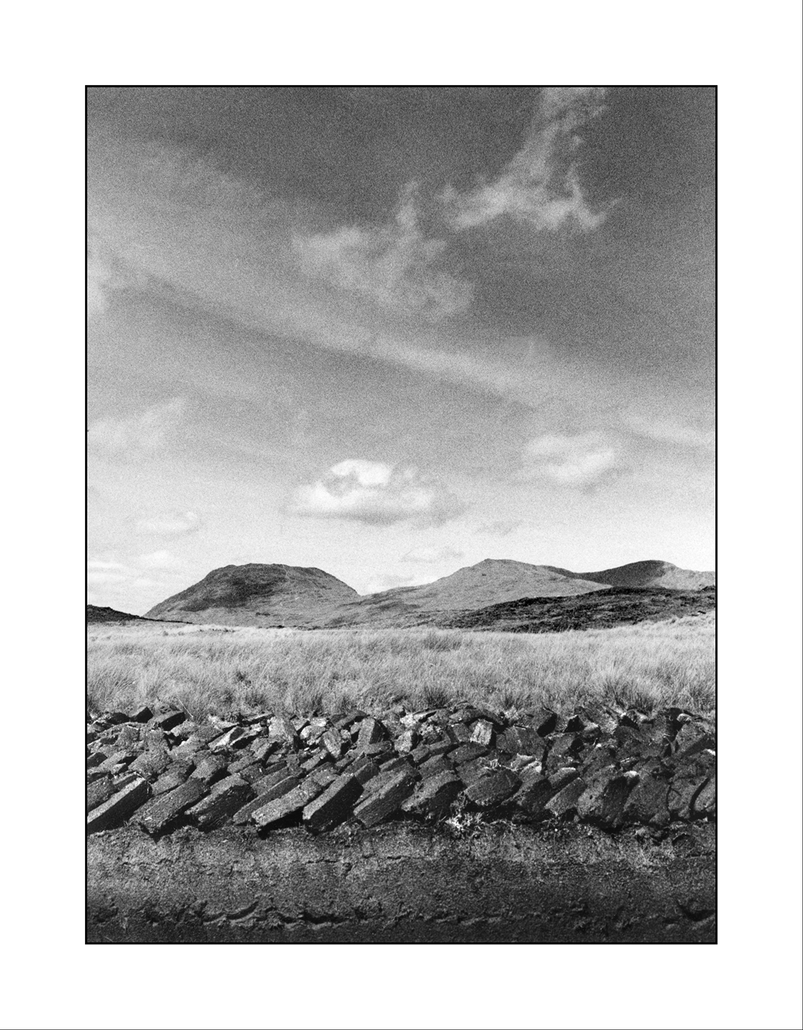 Cut Turf And Sky
