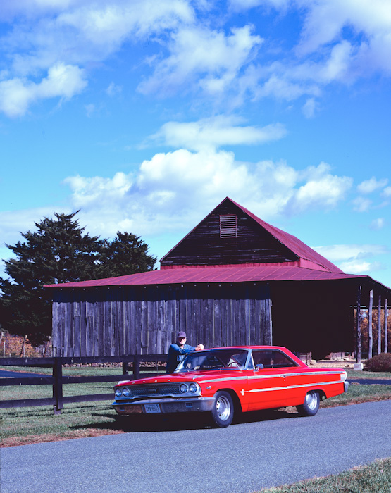Dan and his Ford