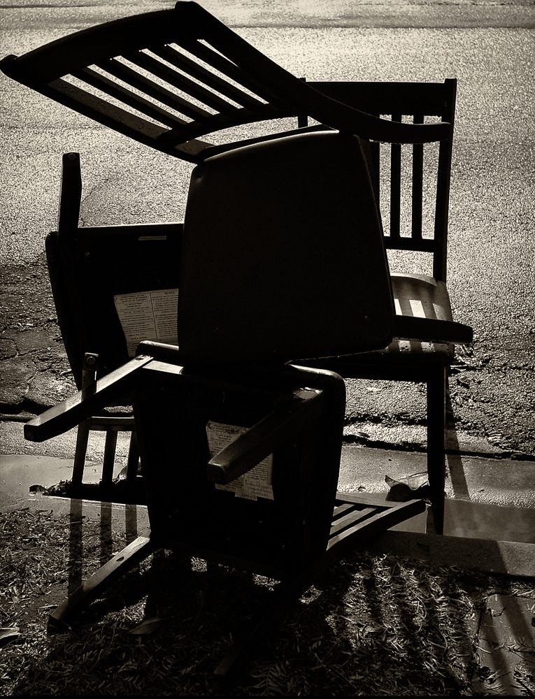 dark chairs