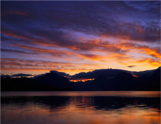 Dawn, Lake McDonald
