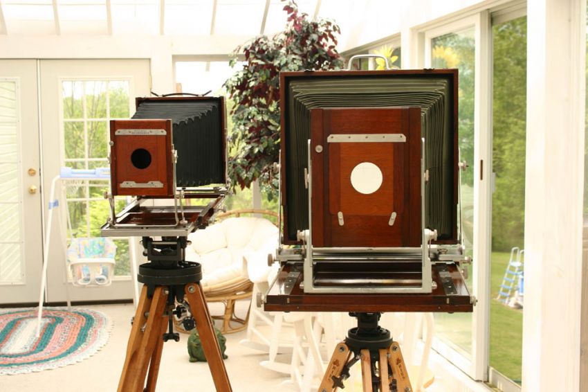 Deardorff 4x5 and V-11