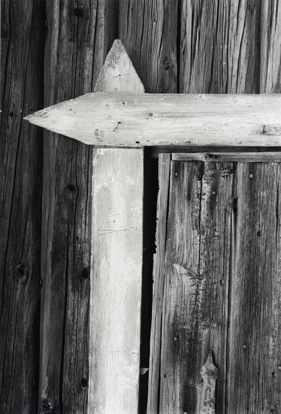 Detail of door, old farmhouse