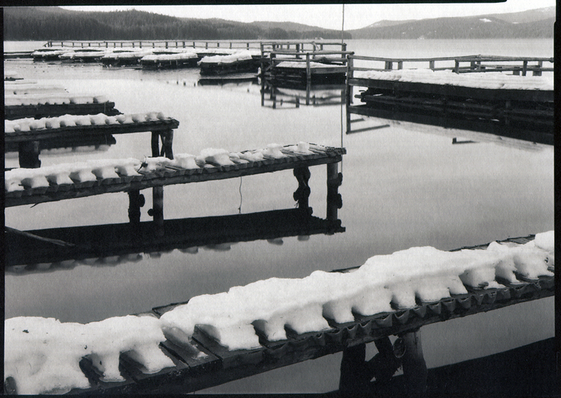 Docks at Odell Lake, Oregon Cascades