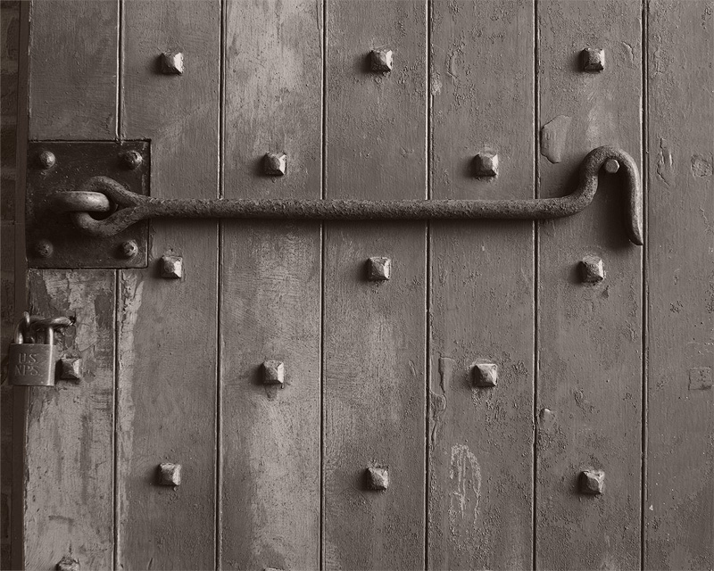 Door Detail, Ft Barrancas