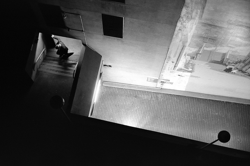 Down below