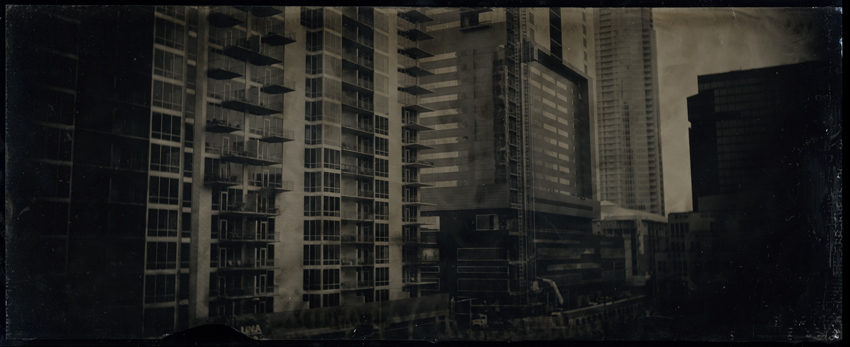 Downtown Austin - 7x17 Ambrotypes