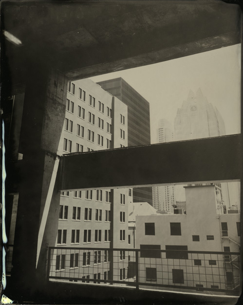 Downtown Austin - 8x10 Ambrotypes