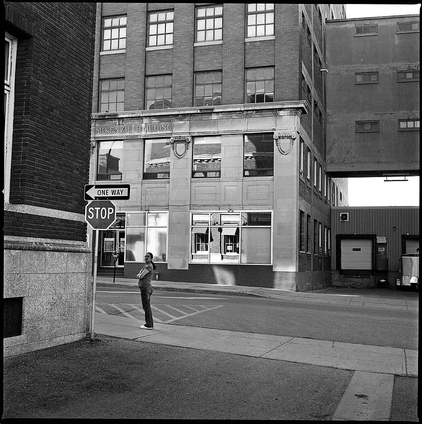 Downtown Street, Sunday afternoon