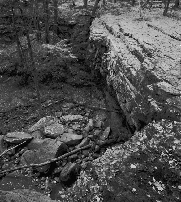 Dried Waterfall, Bucks County PA, 2005