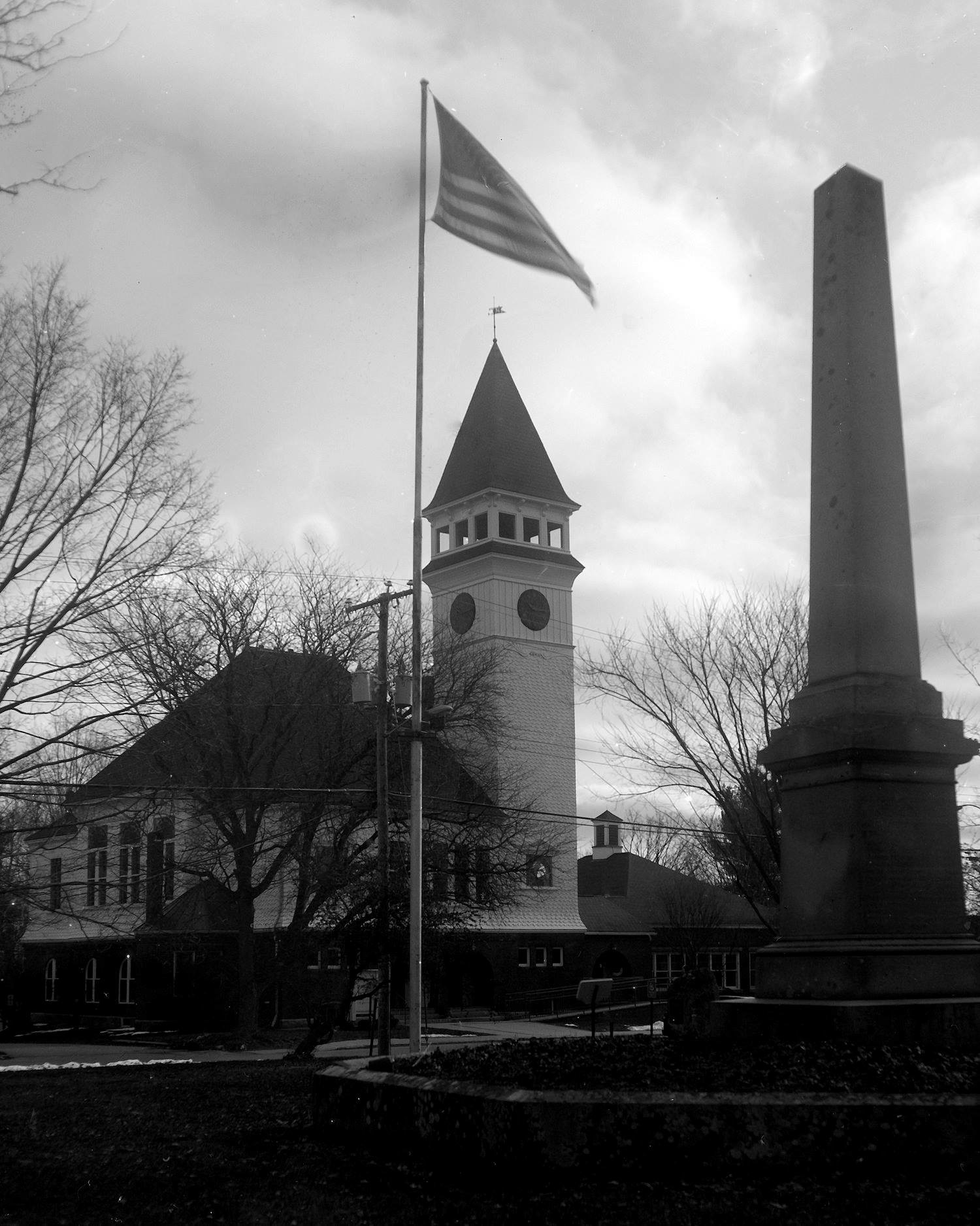 Dry Plate - Hollis Town Hall