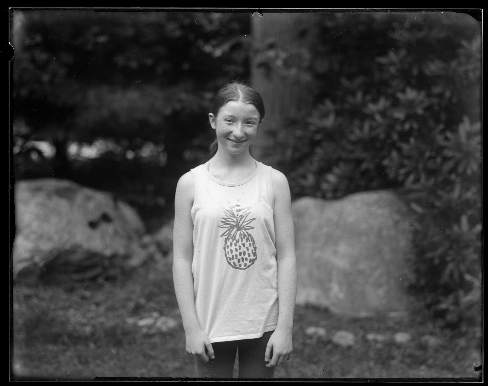 Dry Plate - Portrait Test Victim #1