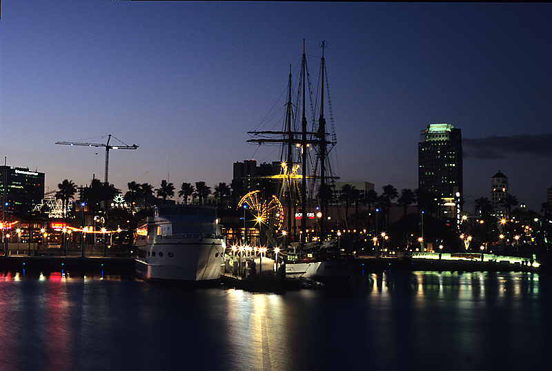 Dusk Over Long Beach