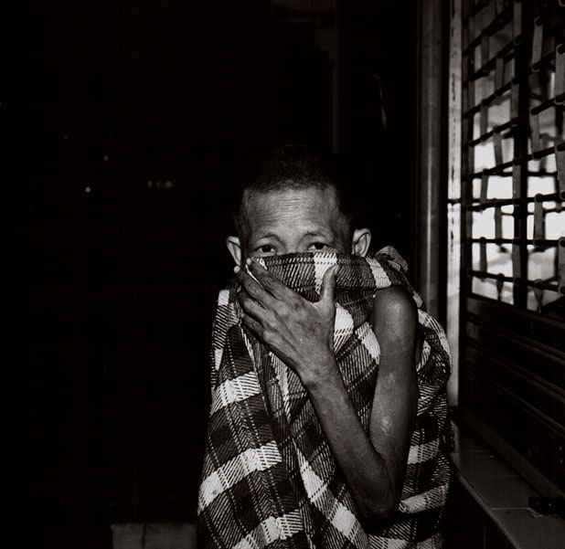 Dying Street Lady Bangkok, Thailand 1999