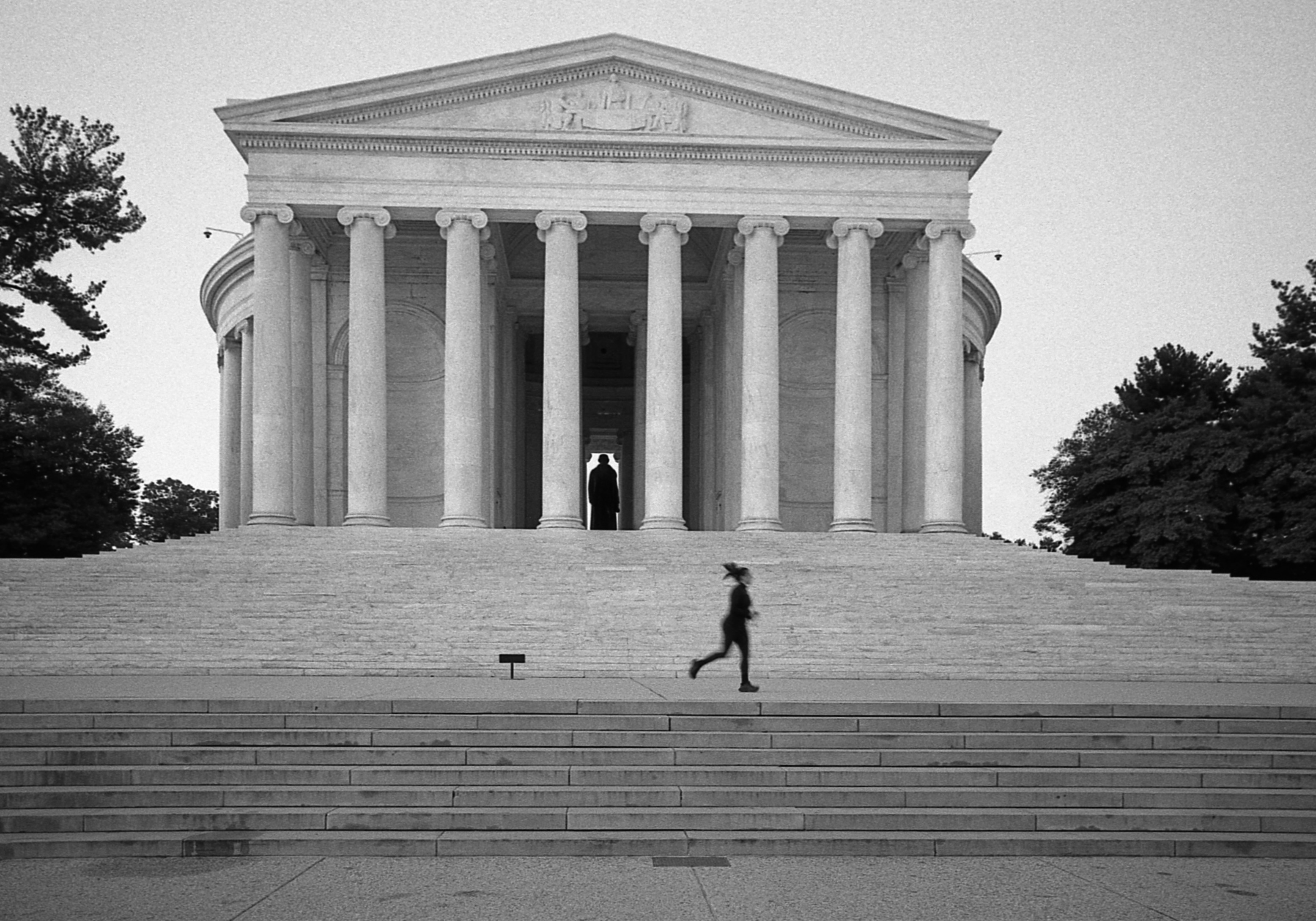 Early morning, Jefferson Memorial.