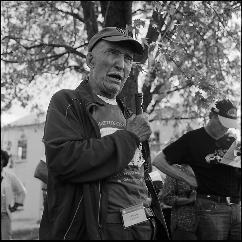 Ed Bearss at Monocacy Battlefield