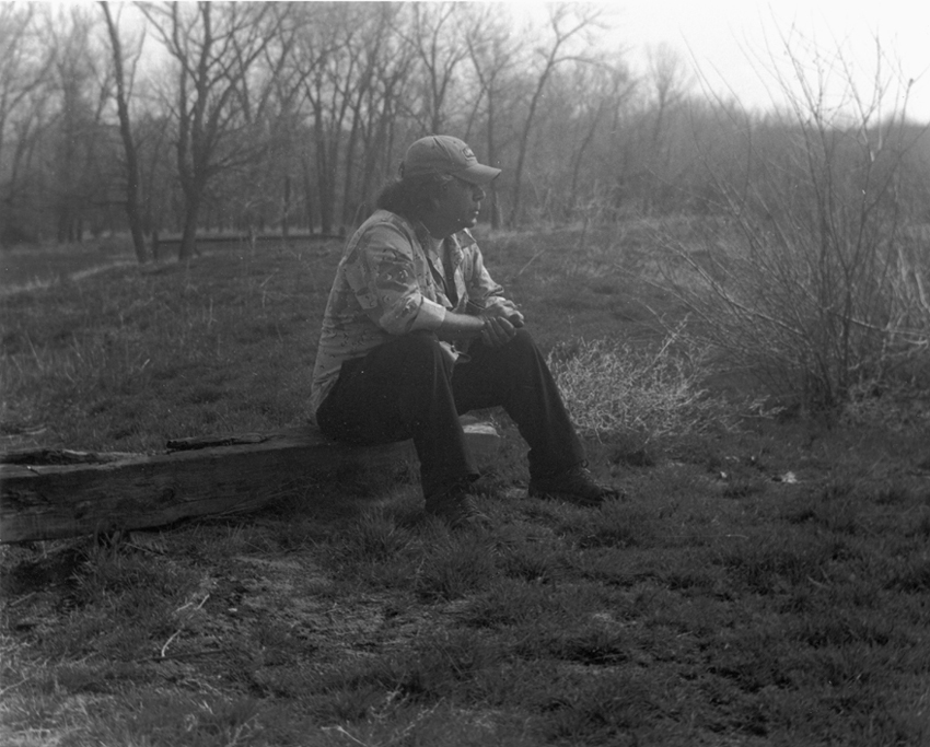 Ed by the river