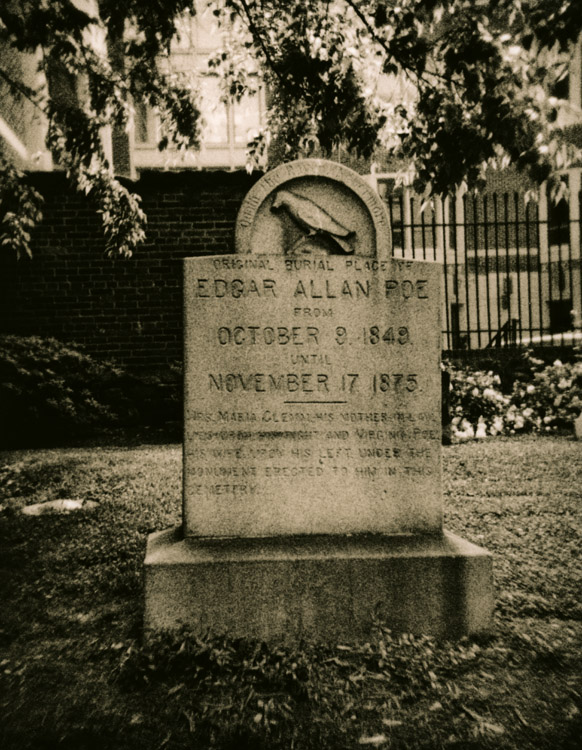 Edgar Allen Poe's grave