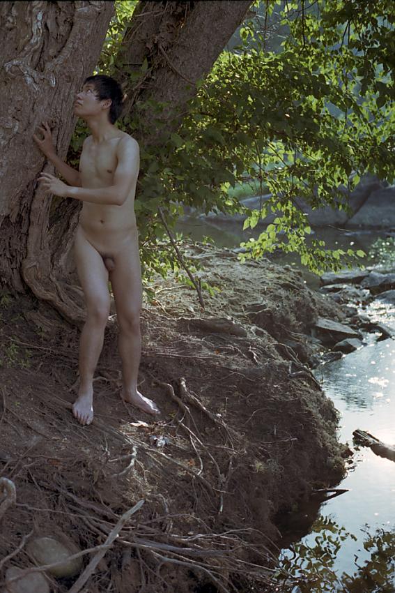 Eliot K, Standing, River-side