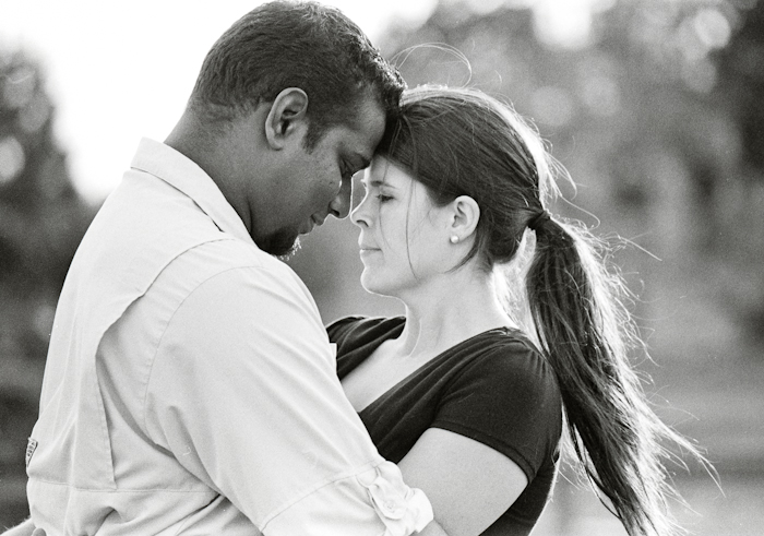 Engagement session (B&W)