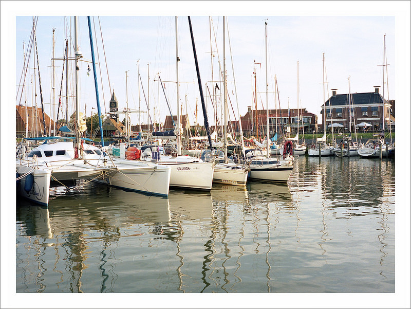 Evening in the marina
