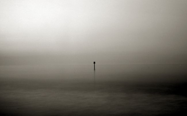Evening Light over sea