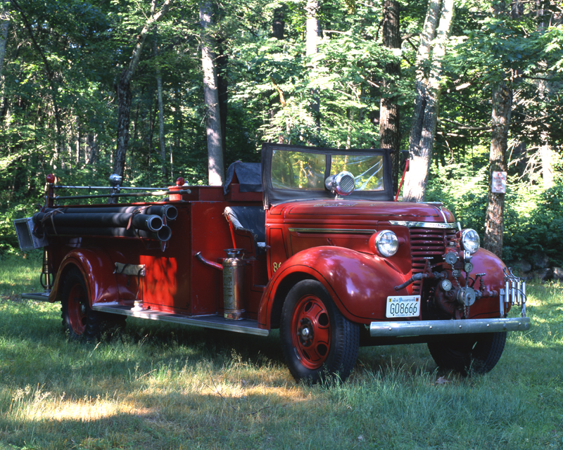 Every kid loves a fire engine
