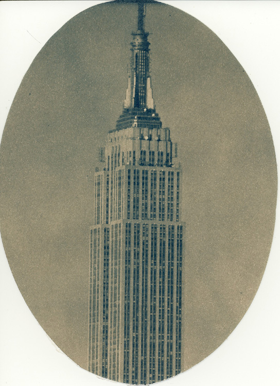 Example of a Tea Toned Cyanotype on Canson Cold Press