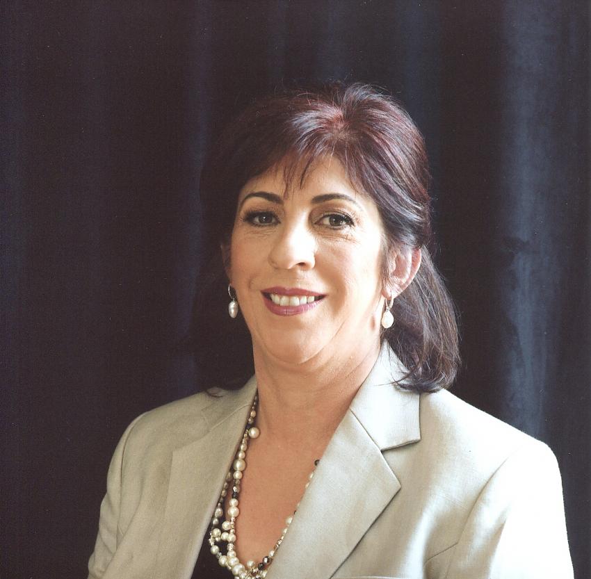Executive Director smiling