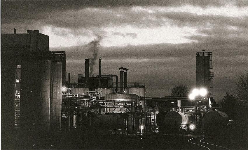 Factory at dawn 1