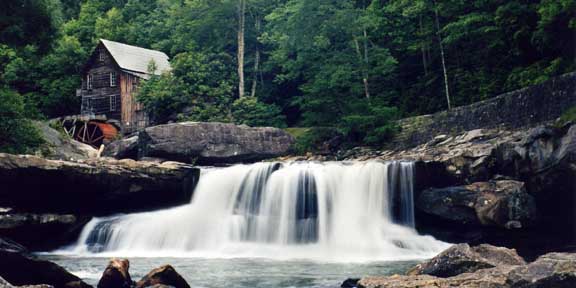 Falls at Babcock State Park