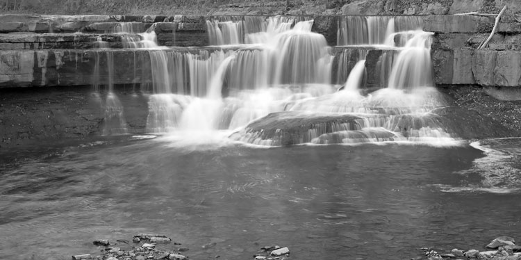 Falls on Taughannock Creek