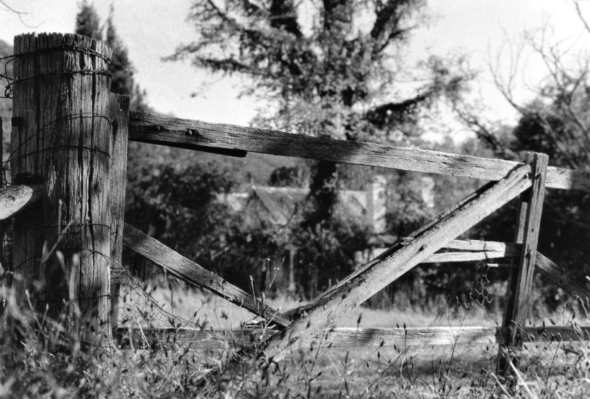 Farm gate
