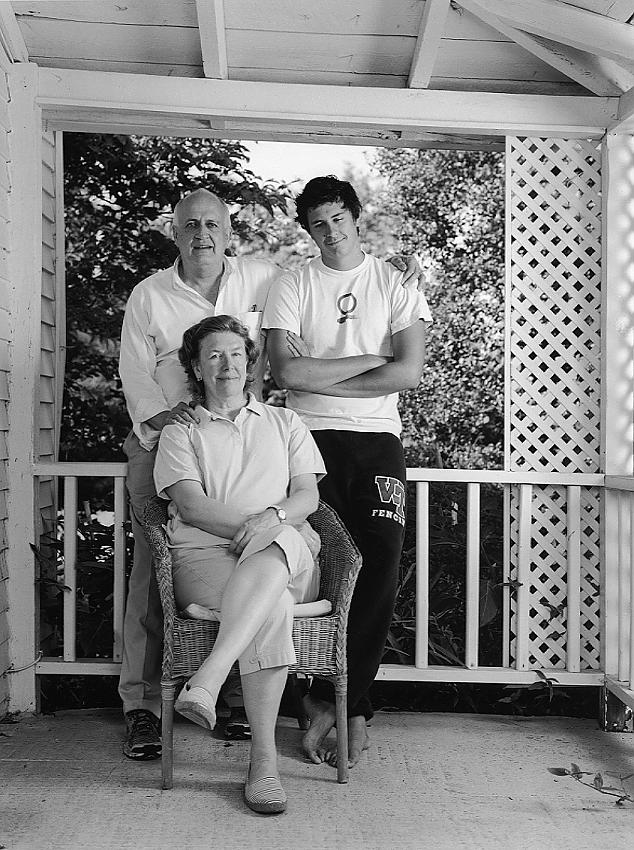 Farmhouse Family Portrait