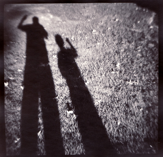 Father and Son shadows