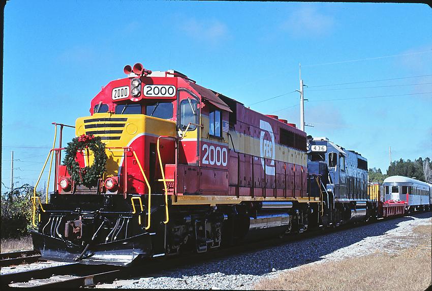 FEC Railway Christmas Train